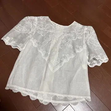 Import rossa 린넨 스타일 화이트 셔츠