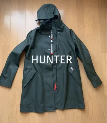 HUNTER 헌터 레인코트 후드 부착