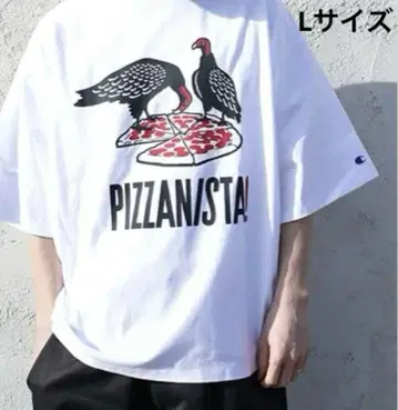 PIZZANISTA! TOKYO 숏 슬리브 티셔츠 챔피온 L