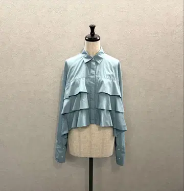 LE PHIL 30,800엔 24S/S 크롭 플레어 셔츠