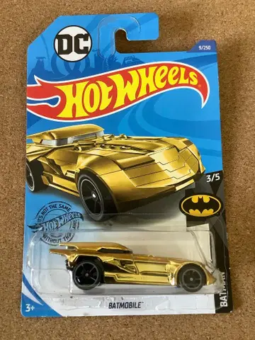 핫휠 BATMOBILE 골드 3/5 생일 한정판