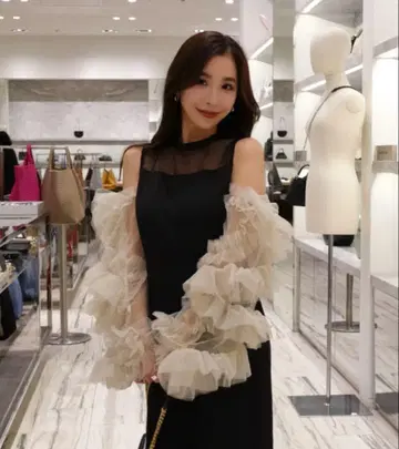 ANDRESD [안드레스드] detached sleeve dress