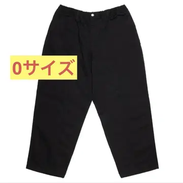 cup and cone cotton twill baggy pants