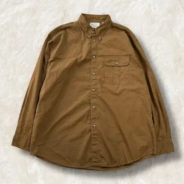 새상품급 베레타 헌팅 셔츠 긴팔 브라운 vintage 밀리터리