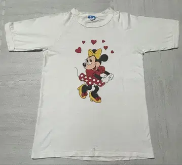 USA 제작 Disney 캐릭터 래글런 티셔츠