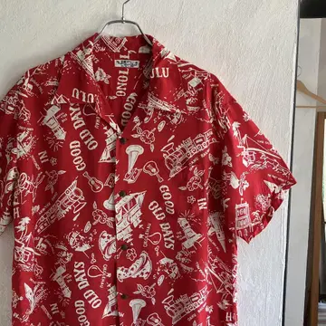 새상품급 SUN SURF 알로하 셔츠 선서프 SS38791 XL