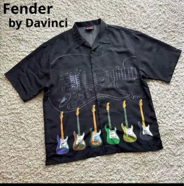 [새상품급] Fender BY DaVinci 펜더 알로하 셔츠 기타 패턴