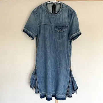 [새상품급] sacai 데님 원피스 사이즈 1 모드