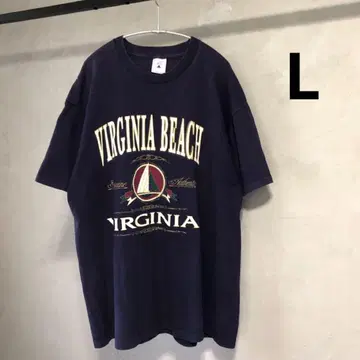 90s DELTA VIRGINIA BEACH 티셔츠 USA제 L