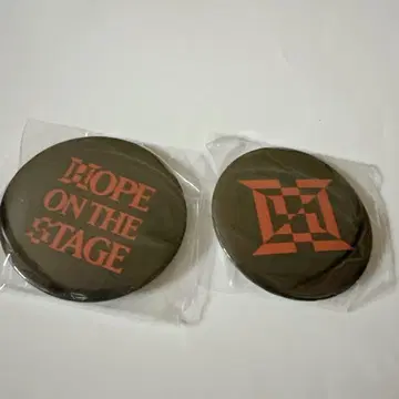 J-HOPE HOPE ON THE STAGE 호비 캔뱃지 2세트