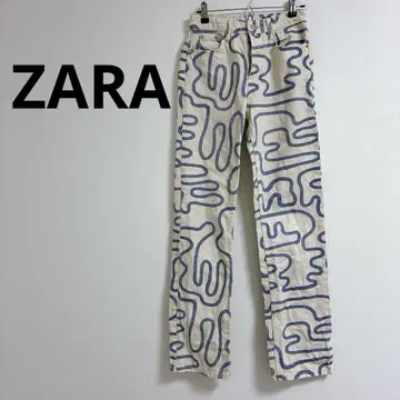 자라 더블니 스트레이트 데님 EUR 34