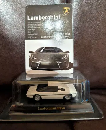 Lamborghini Bravo 미니카 1/64 화이트