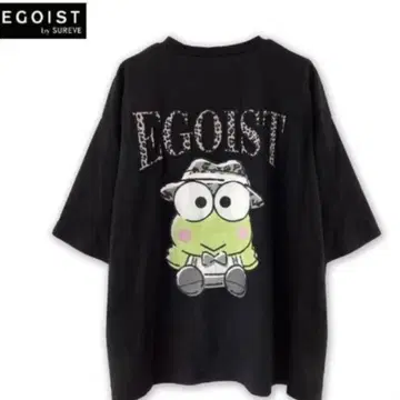 산리오 케로케로케로피 EGOIST 반팔 티셔츠 M