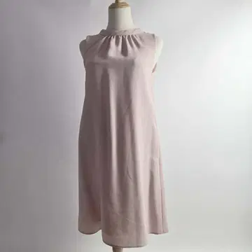 폭시 Dress Montaigne 슬리브리스 원피스 38 핑크