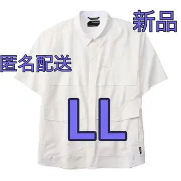 워크맨 엑스 쉘터 더위 반팔 셔츠 화이트 [LL] 새상품