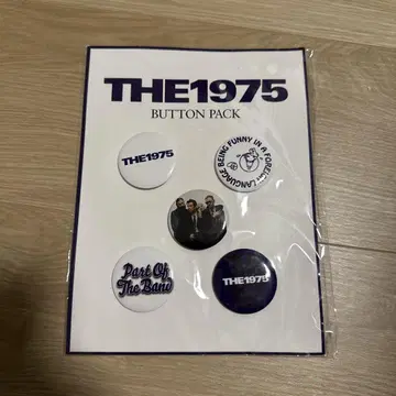 THE1975 버튼 팩 4개 세트
