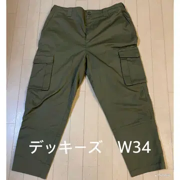 데키즈 카고 팬츠 w34