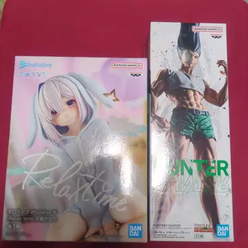 HUNTER x HUNTER 곤 있는 힘껏 펜과 아마네 카나타 피규어