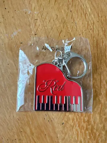 이마이치 류지 RED 가챠 메탈 키링 빨간색 2
