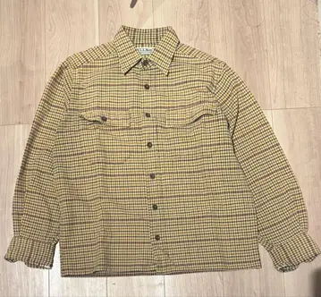 L.L. Bean 체크 무늬 긴팔 셔츠
