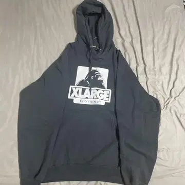 XLARGE 후드 부착 후드티 M 사이즈 다크 그레이