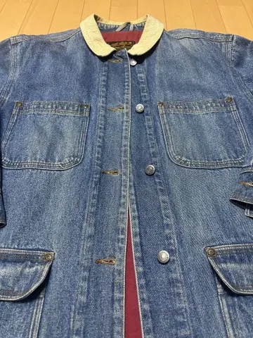 Eddie Bauer 데님 커버올 70s 80s