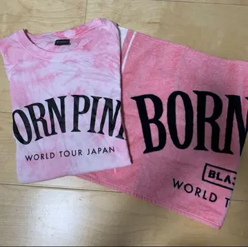 BLACKPINK BORN PINK 티셔츠 타월