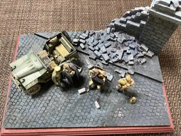 1/35 필드카 GAZ67B와 병사 4명