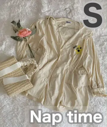 naptime 나일론 자켓 [S] 아이보리 미개봉 새상품