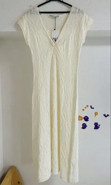 ZARA 자라 슬리브리스 롱 니트 원피스