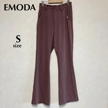 EMODA 에모다 S 컨디션 최상 저스트 허리 플레어 팬츠