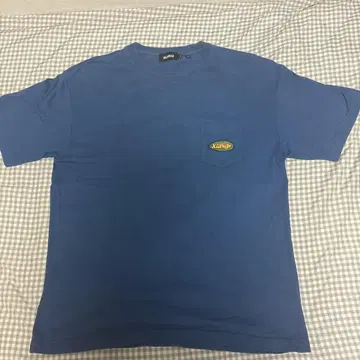 XLARGE 포켓 부착 티셔츠 XL 파랑