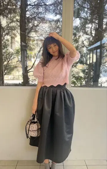rosymonster flower vase satin skirt