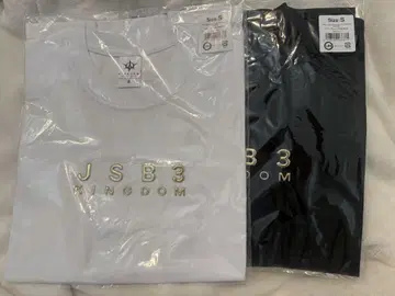 JSB KINGDOM 티셔츠/S 사이즈 2개