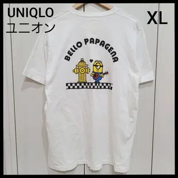 UNIQLO 유니클로 유니온 백 프린트 가슴 포켓 남성용 XL