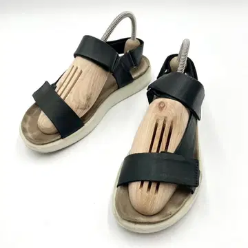 에코 가죽 샌들 EU36 블랙 271813 Y0934