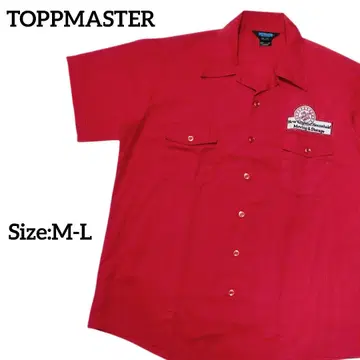 탑 마스터/빈티지 셔츠/Size:M-L/익명 배송/무료배송