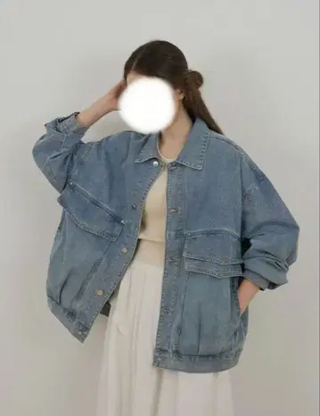 DBDB 오버 사이즈 데님 자켓 빅 사이즈 플러스 사이즈