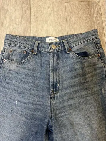 milaowen 루즈핏 와이드 배기 데님 팬츠 09WFP241935