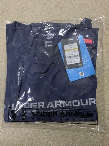 4XL 언더아머 슬리브리스 셔츠 아이소칠