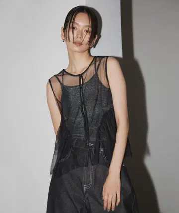 hellam 프론트 버튼 튤 페플럼 베스트