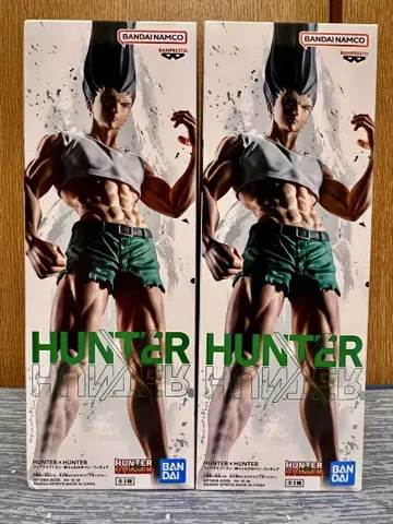 HUNTER x HUNTER 곤 피그라이프 있는 펜 피규어 2개