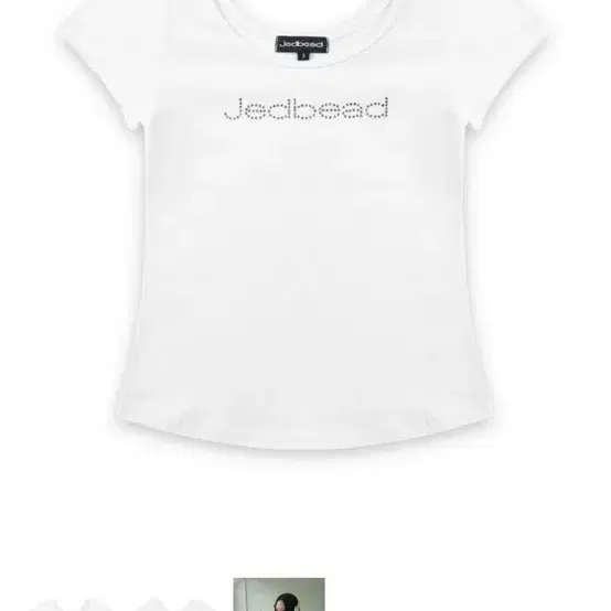 jedbead/韓国人気爆発/City Jewelry scoop Tee jedbead/韓国人気爆発/City Jewelry scoop Tee (Tシャツ