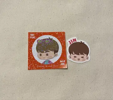 JIN 스시로 x BTS 인더섬 피크 2매 세트