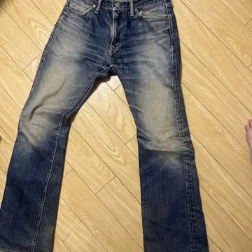 인디고 부츠 컷 데님