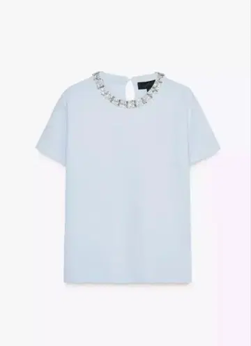 택 포함 새상품!! ZARA 주얼 니트 탑