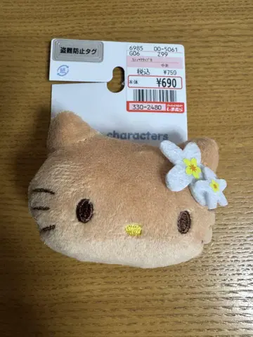 산리오 헬로키티 일광화상 키티 헤어 클립 시마무라