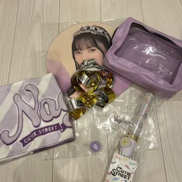 CUTIE STREET 아이돌 마나베 나기사 굿즈 세트