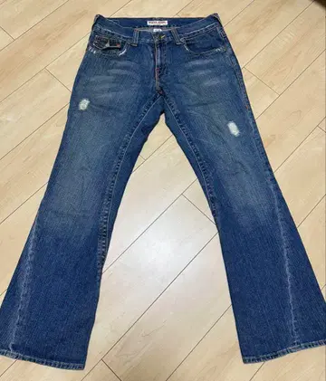 (레어) 90년대 GUESS JEANS 부츠 컷/플레어 데님 [32]