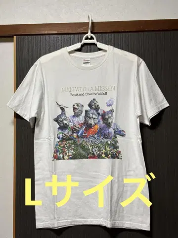 MAN WITH A MISSION 티셔츠 2장 & 타월 세트
